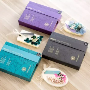 Eternal Flower Collection Timeless Scents Carved in Wax Luxury Aromatherapy Wax Tablet Gift Box