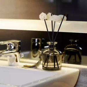 Hotel Fragrance Series Five Star Scents Zero Flame Premium Round Bottle Diffuser