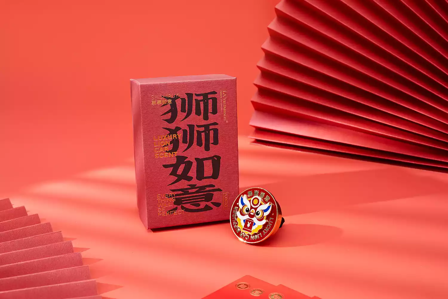 Lion Ruyi Car Aromatherapy Elevate Your Drive with Serenity and Strength - Image 5