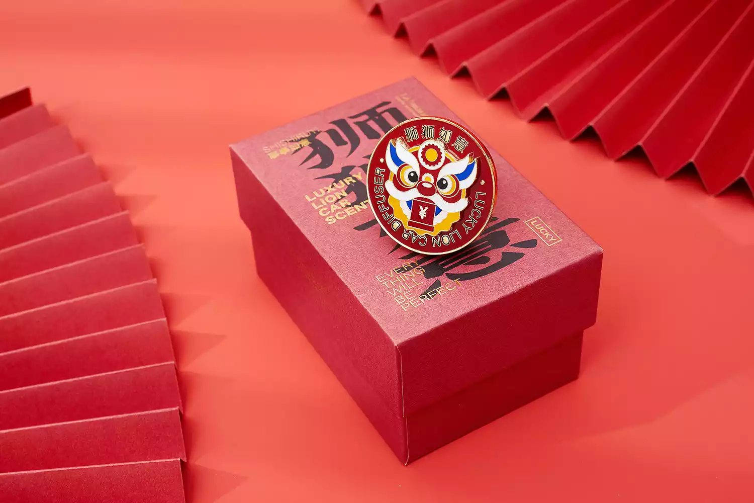 Lion Ruyi Car Aromatherapy Elevate Your Drive with Serenity and Strength - Image 4