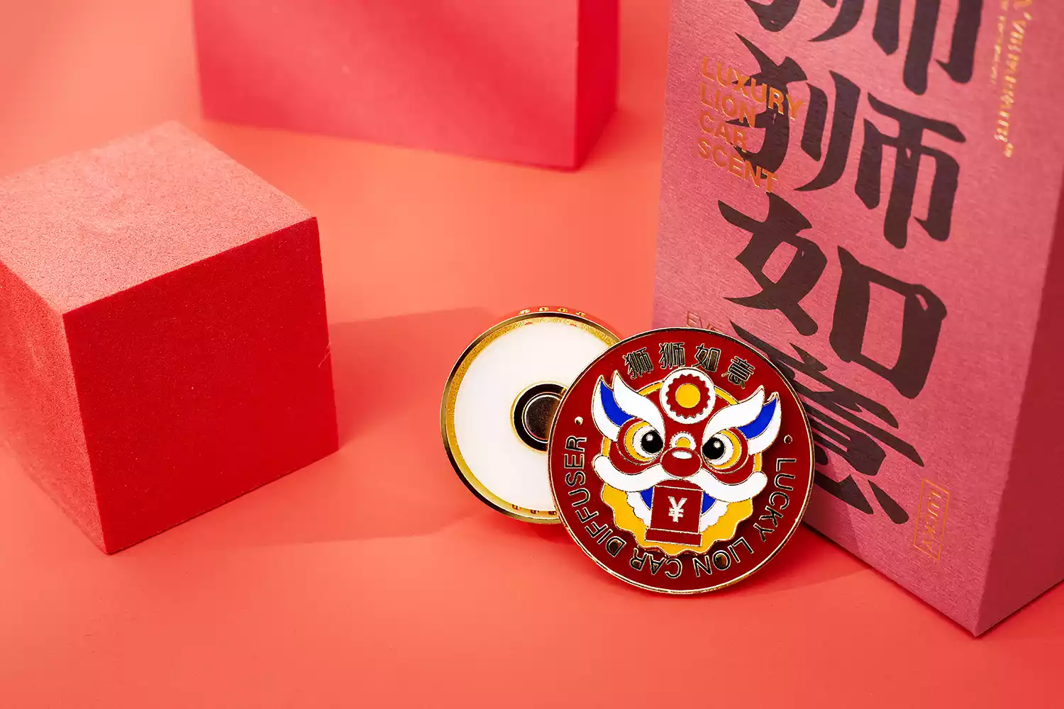 Lion Ruyi Car Aromatherapy Elevate Your Drive with Serenity and Strength - Image 2